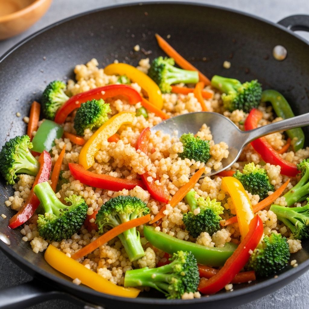 Asian Cauliflower Rice Stir-Fry