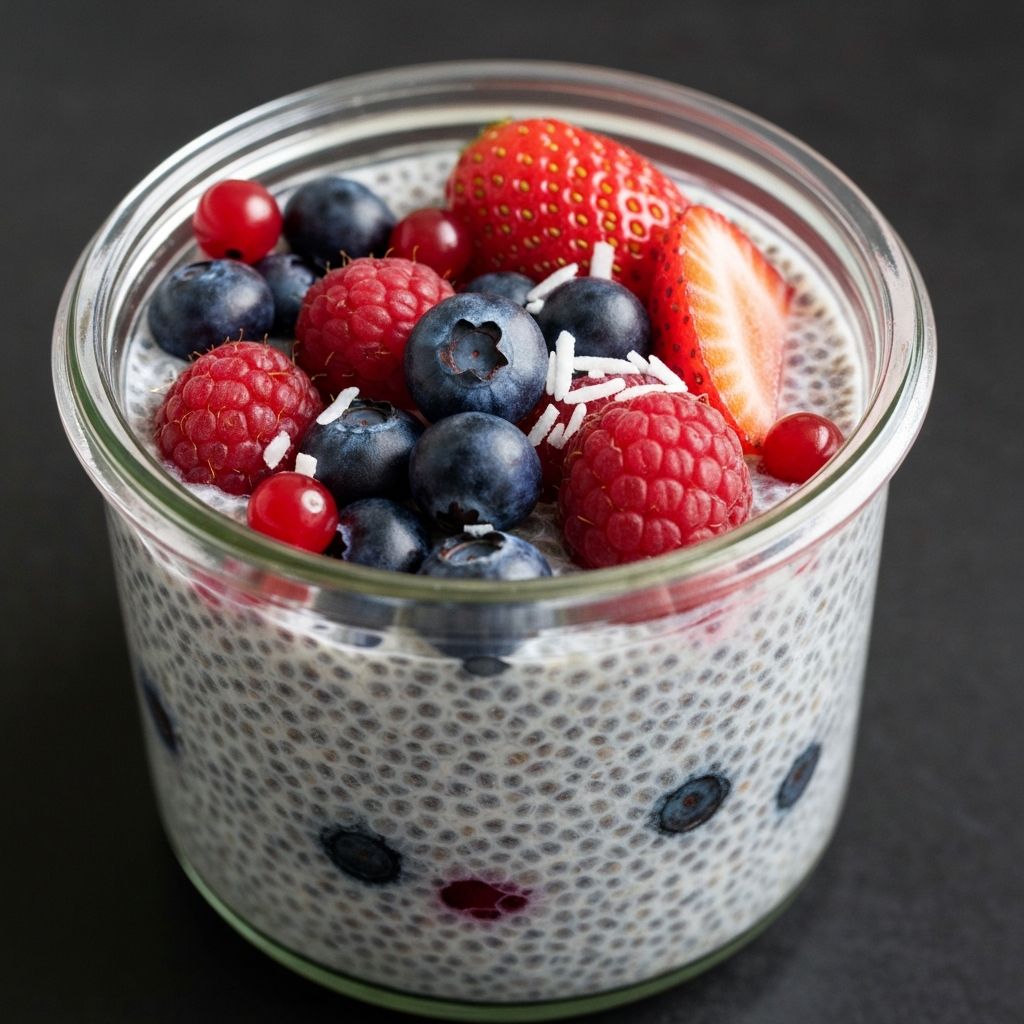 Antioxidant Berry Chia Pudding