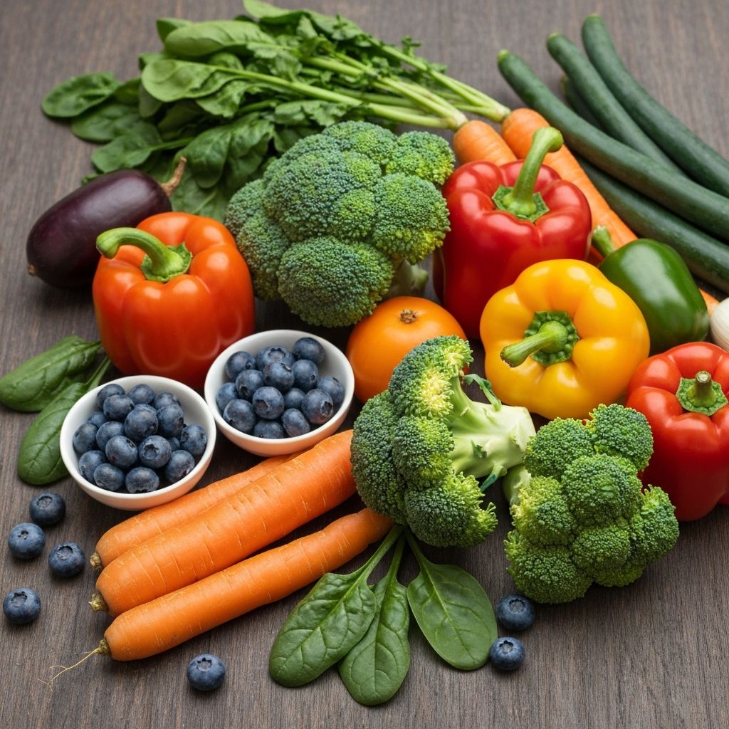 Essential nutrients vegetables