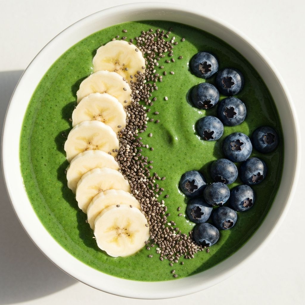 Metabolism-Boosting Green Smoothie Bowl